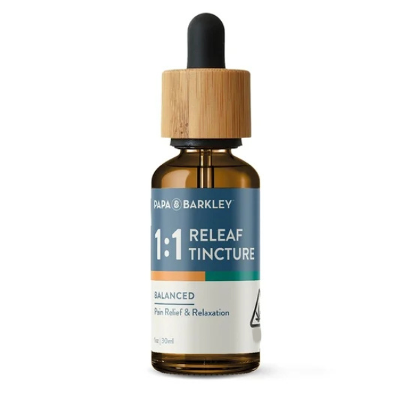 RELEAF TINCTURE CBD THCA 1:1 - BALANCED, CBD 215MG, THCA 218MG, 15ML
