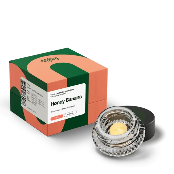 Honey Banana • Live Resin Badder • 1G
